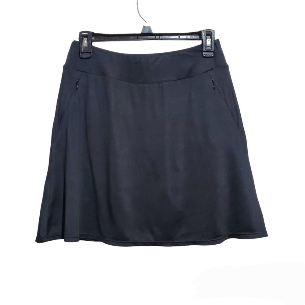 Tail Wjite Label Pull-on Black Athletic Skorts, Flounce Size XS Tennis Sports
